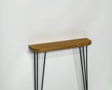 Rounded Edge Narrow Console Table